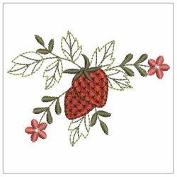 Heirloom Strawberries 08 machine embroidery designs