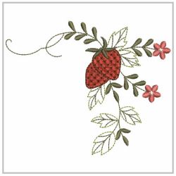 Heirloom Strawberries 09 machine embroidery designs