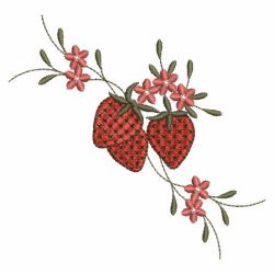 Heirloom Strawberries 10 machine embroidery designs