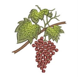 Grapes 01 machine embroidery designs