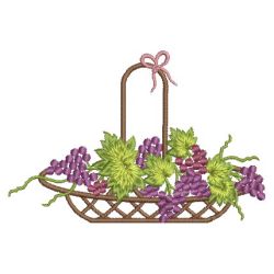 Grapes 06 machine embroidery designs