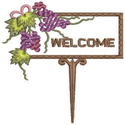 Grapes 07 machine embroidery designs
