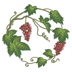 Grapes 11 machine embroidery designs