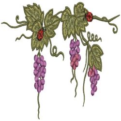 Grapes 13 machine embroidery designs