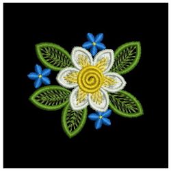 Elegant Flowers 2 11 machine embroidery designs