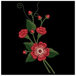 Elegant Flowers 3 02 machine embroidery designs