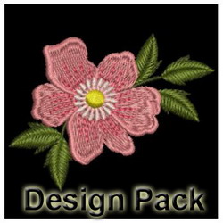 Anemone machine embroidery designs