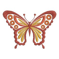 Fancy Butterflies 02 machine embroidery designs