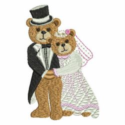 Wedding Bears 01 machine embroidery designs