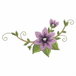 Elegant Flowers 5 12 machine embroidery designs