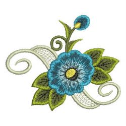 Elegant Flower 5 05 machine embroidery designs