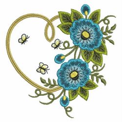 Elegant Flower 5 10 machine embroidery designs
