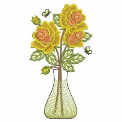 Yellow Roses 13 machine embroidery designs