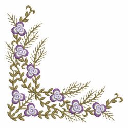 Floral Corners 07 machine embroidery designs