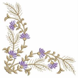 Floral Corners 10 machine embroidery designs