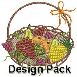 Fruit Baskets machine embroidery designs