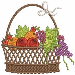 Fruit Baskets 02 machine embroidery designs