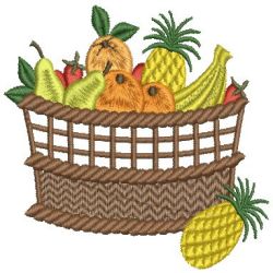 Fruit Baskets 04 machine embroidery designs
