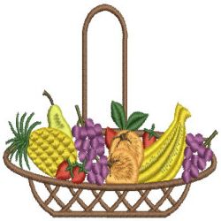 Fruit Baskets 06 machine embroidery designs