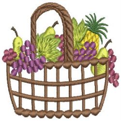 Fruit Baskets 07 machine embroidery designs