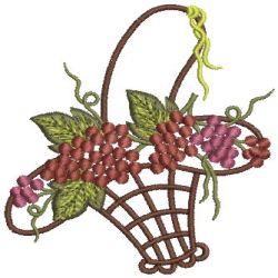 Fruit Baskets 08 machine embroidery designs