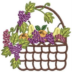 Fruit Baskets 09 machine embroidery designs