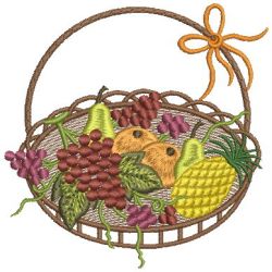 Fruit Baskets 10 machine embroidery designs