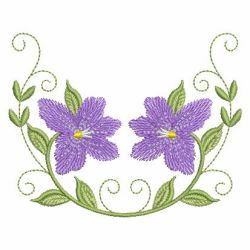 Elegant Flower 6 07 machine embroidery designs
