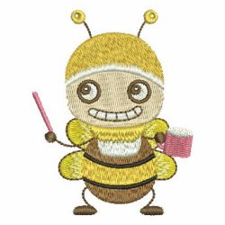 Cute Bee 10 machine embroidery designs