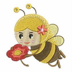 Cute Bee 16 machine embroidery designs