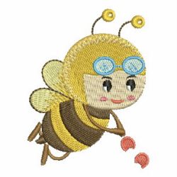 Cute Bee 17 machine embroidery designs