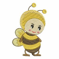 Cute Bee 19 machine embroidery designs
