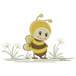 Cute Bee 20 machine embroidery designs