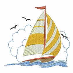 Sailing Boats 04 machine embroidery designs
