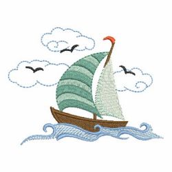 Sailing Boats 05 machine embroidery designs