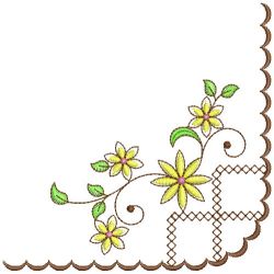 Heirloom Flower Corners 1 02 machine embroidery designs