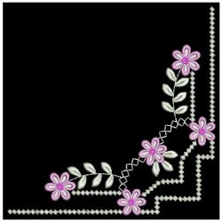 Heirloom Flower Corners 2 07 machine embroidery designs