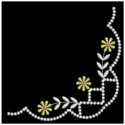 Heirloom Flower Corners 2 10 machine embroidery designs