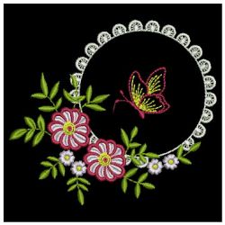Dancing Butterflies 09 machine embroidery designs
