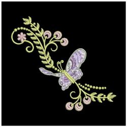 Colorful Butterflies 03 machine embroidery designs