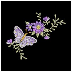 Colorful Butterflies 04 machine embroidery designs