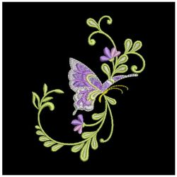 Colorful Butterflies 05 machine embroidery designs