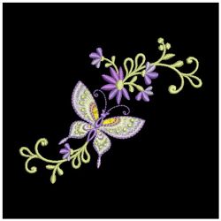 Colorful Butterflies 06 machine embroidery designs