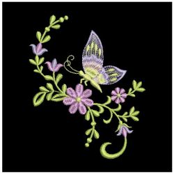 Colorful Butterflies 08 machine embroidery designs