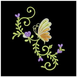 Colorful Butterflies 09 machine embroidery designs