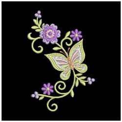 Colorful Butterflies 10 machine embroidery designs