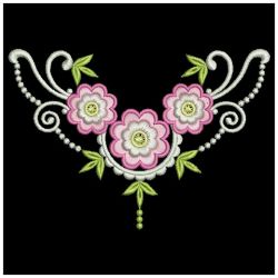 Amazing Flower Corners 04 machine embroidery designs