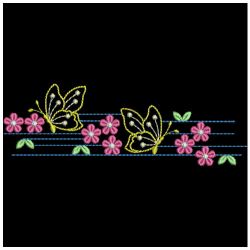 Butterfly Borders 02 machine embroidery designs