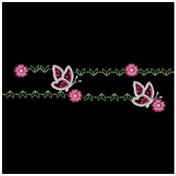 Butterfly Borders 06 machine embroidery designs