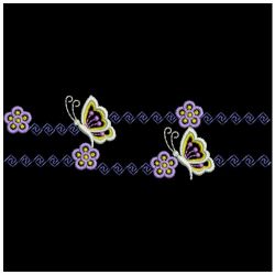 Butterfly Borders 07 machine embroidery designs